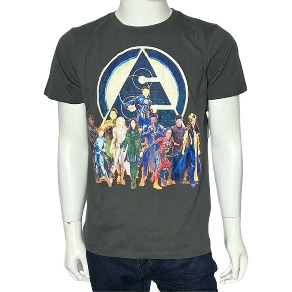NWT Disney Parks Marvel The Eternals T-Shirt Graphic Tee Crewneck size L - Picture 1 of 12